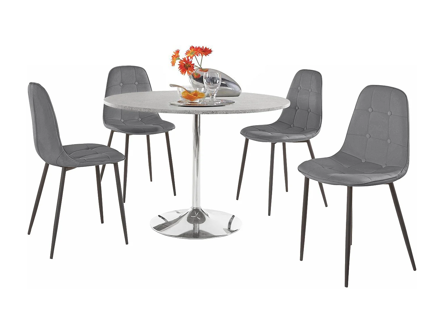 Trompette Luna Beton Gris