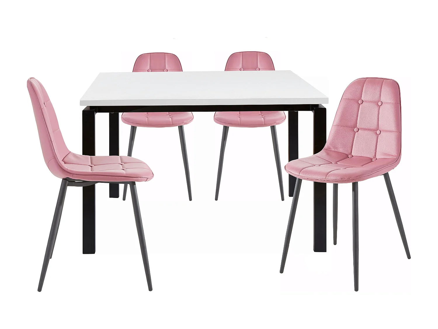Sabine120 cm Luna 4pk Rose