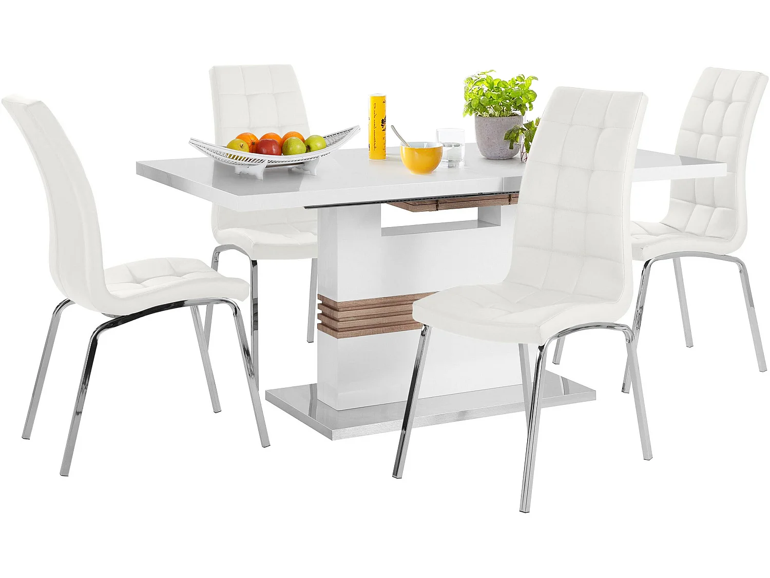 Sgabello Sagar in pelle Marrone