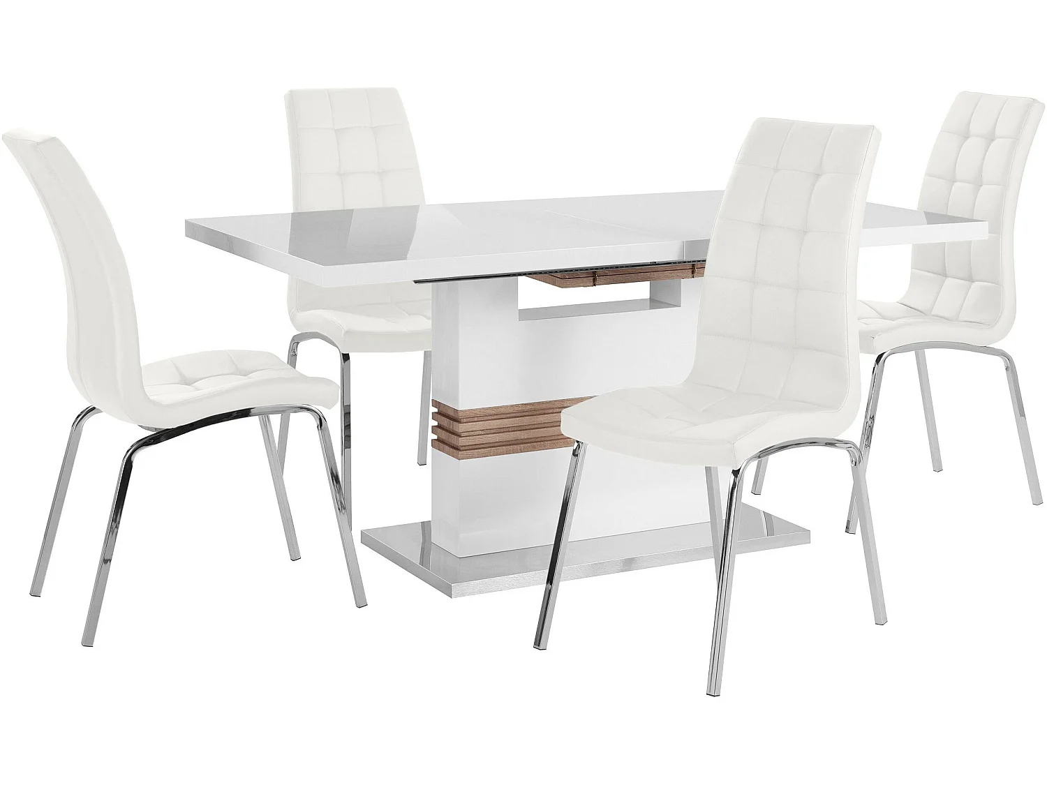 Sgabello Sagar in pelle Marrone