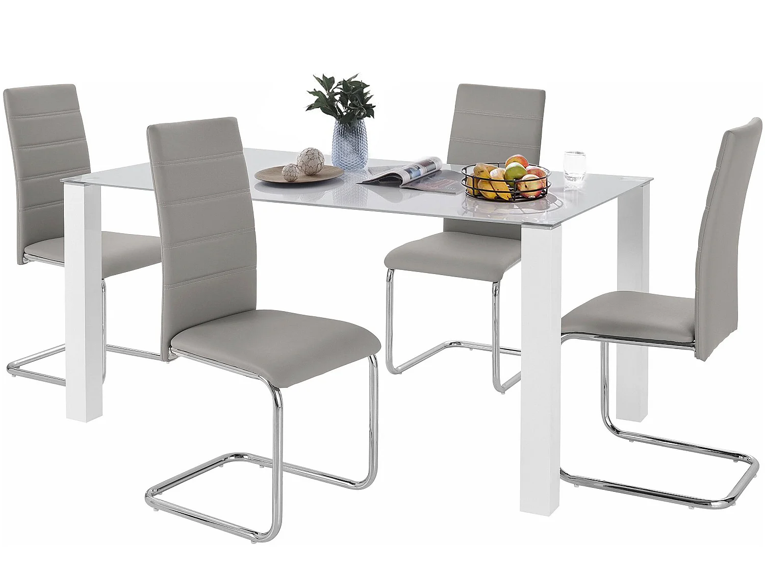 Norma Adora Grand Métal Gris Clair