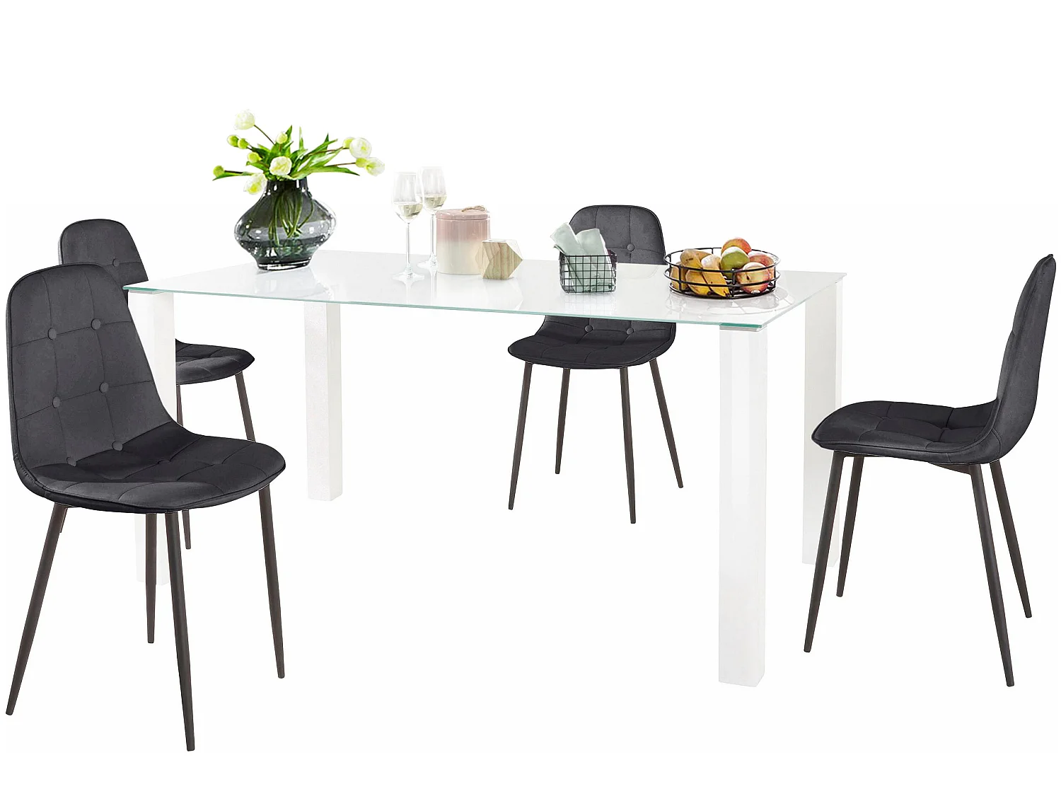 Tavolo Queen Anne 120 cm Crema