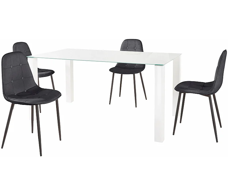 Tavolo Queen Anne 120 cm Crema