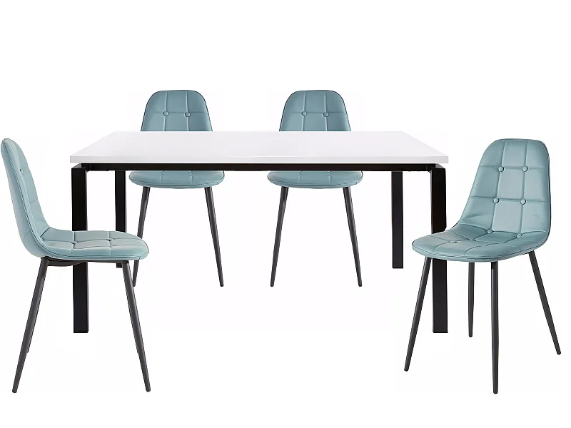 Sabine 160 cm Luna 4 stuks Blauw