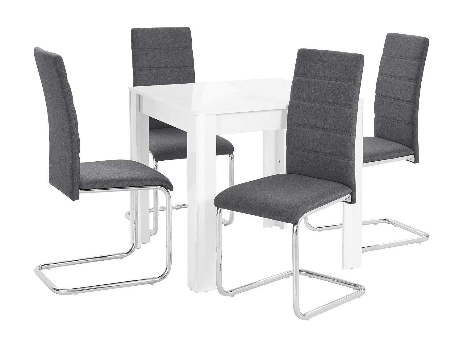 Set Tavolo Miller 140 cm Plast
