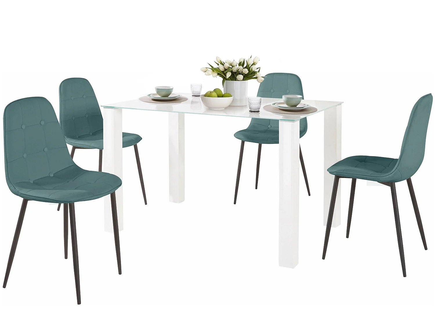 Marianne Ext.Piatto 100 cm Natura