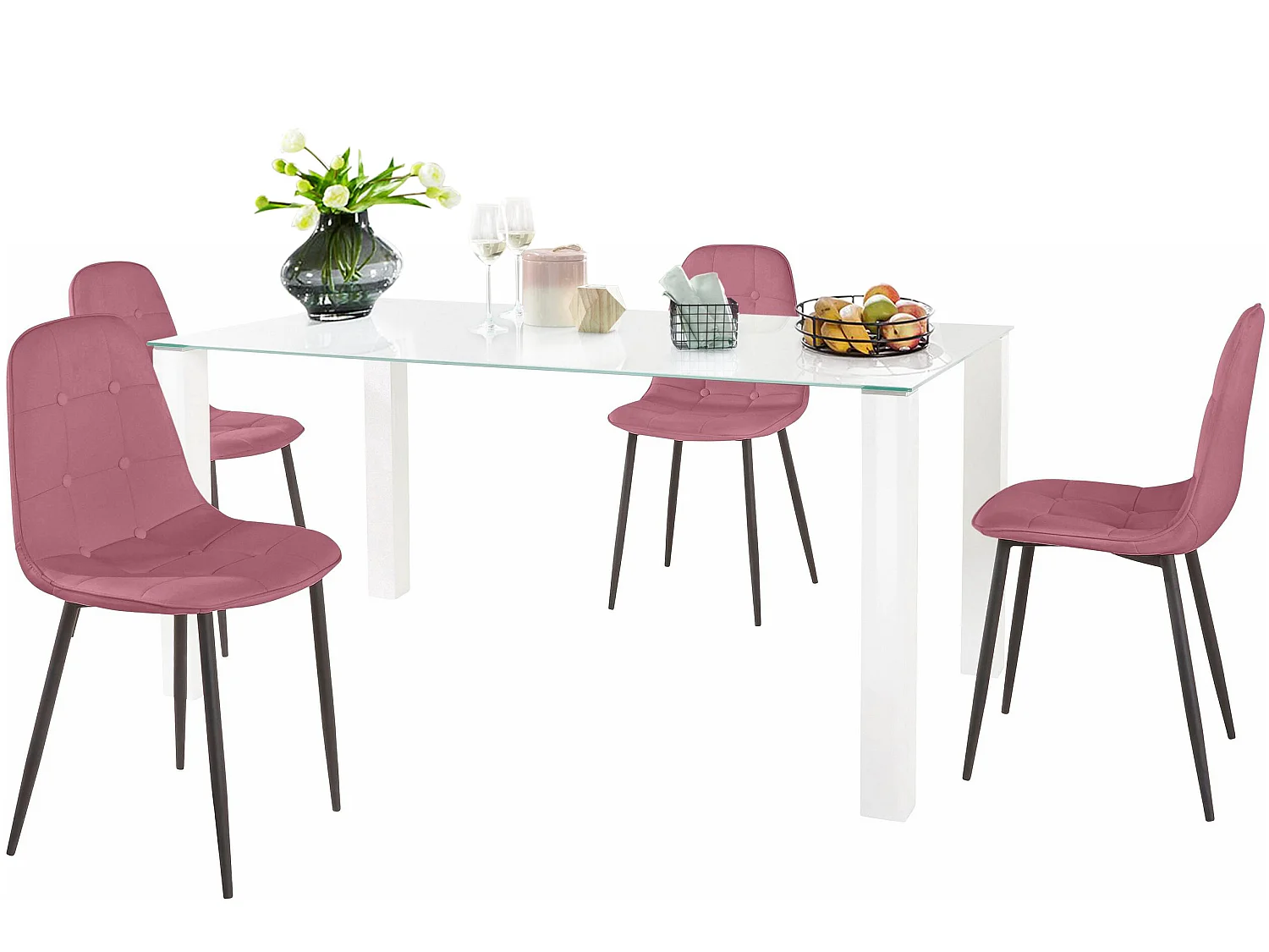 Tavolo da pranzo Viktor 200 cm Bianco