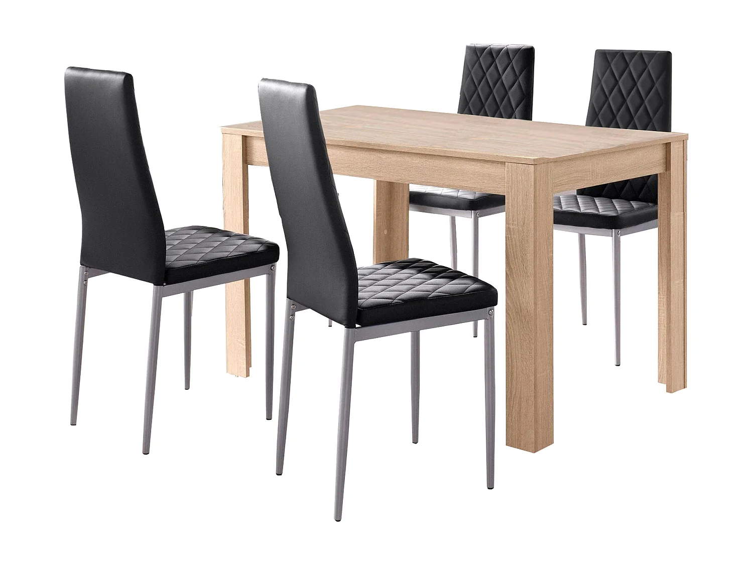 Tavolo da pranzo Otago 200 cm Rovere nero