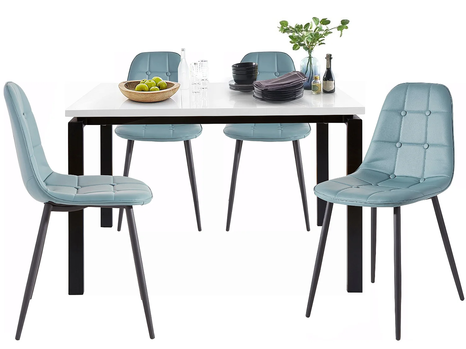 Sabine120 cm Luna 4pk Bleu