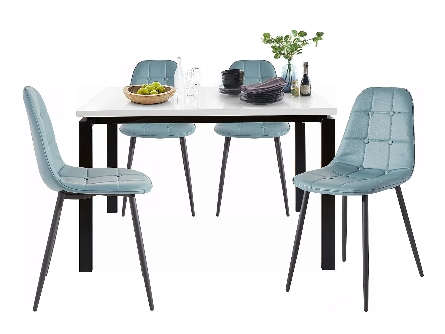 Sabine120 cm Luna 4pk Bleu