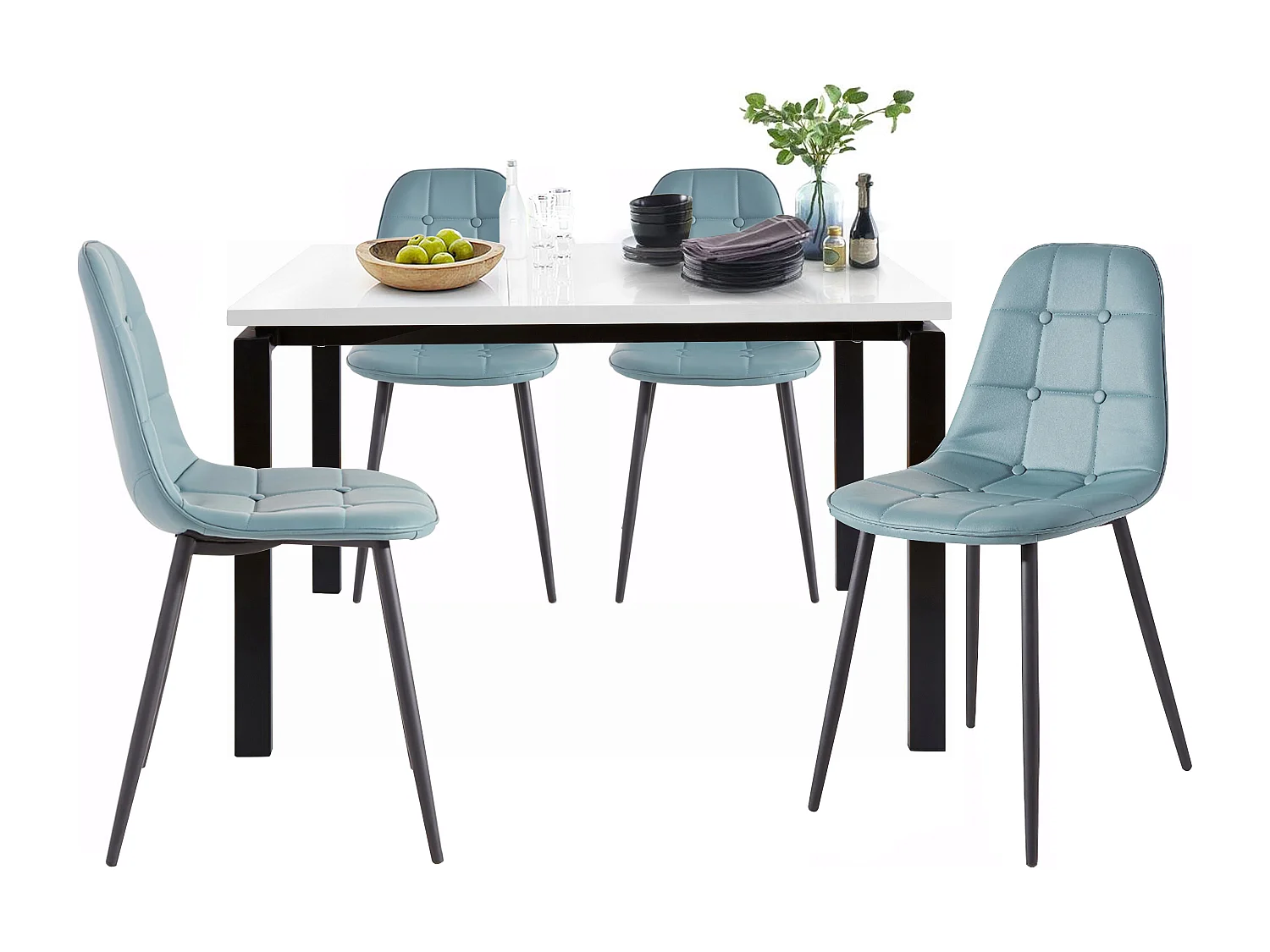 Sabine120 cm Luna 4pk Bleu