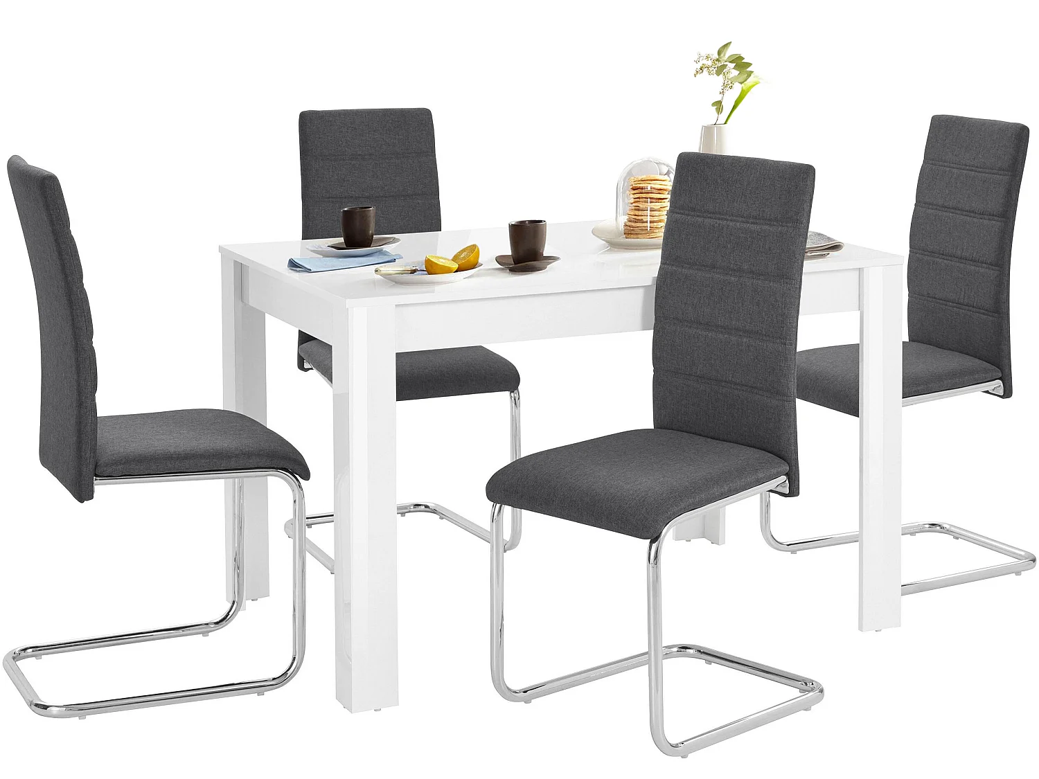 Lynn120 cm Doris 4 Gris Anthracite