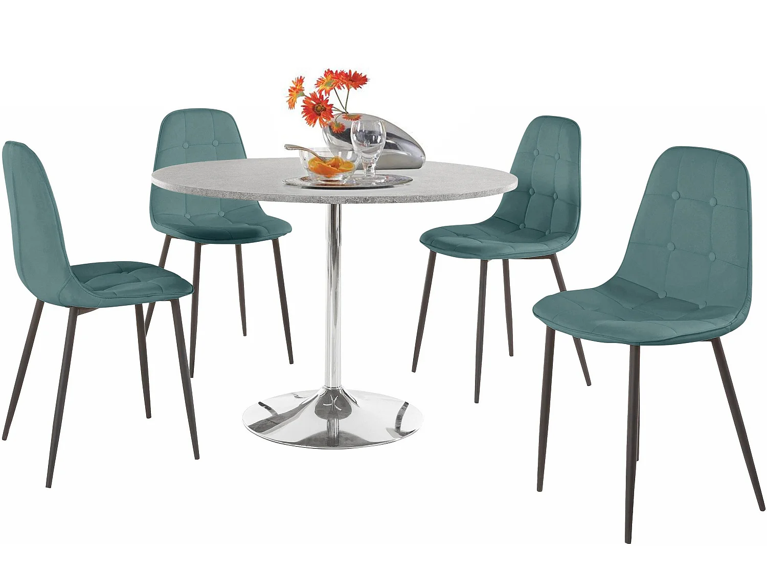 Trompette Luna Beton Bleu