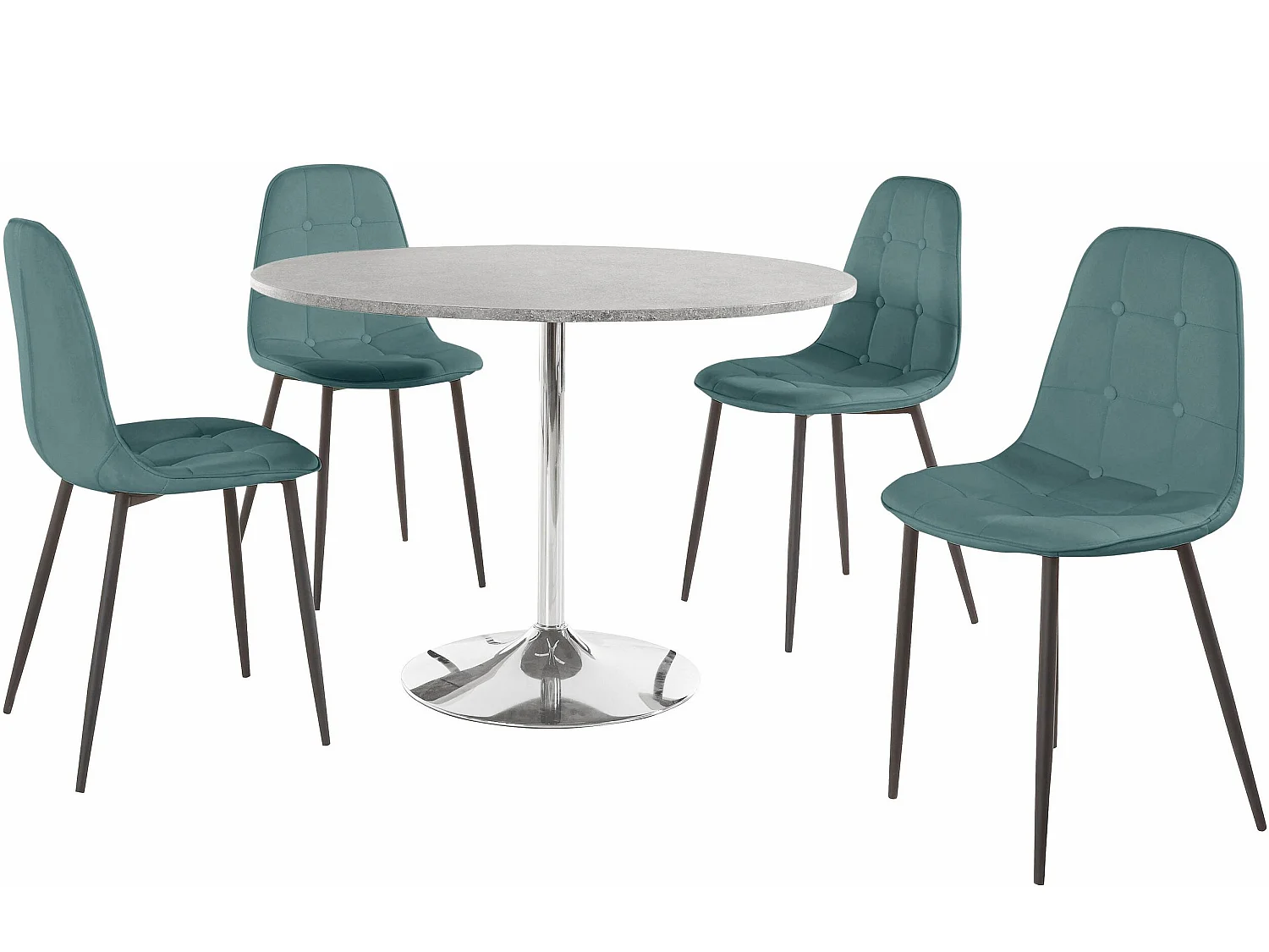 Trompette Luna Beton Bleu