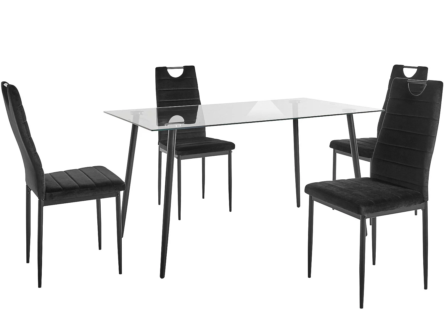 Danny 140 cm Mandy ensemble Noir