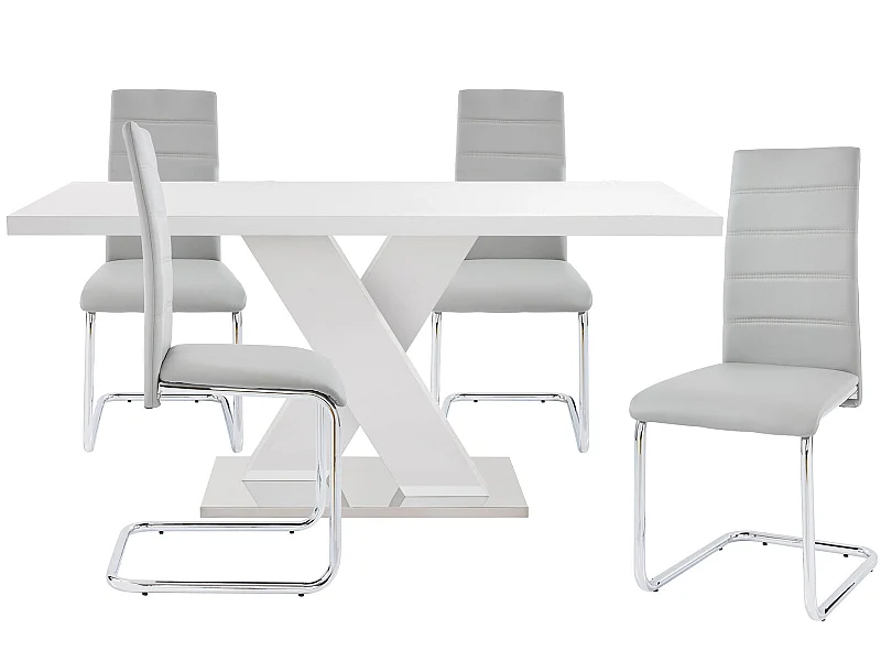 Ali 160 cm 4 Adora gris clair