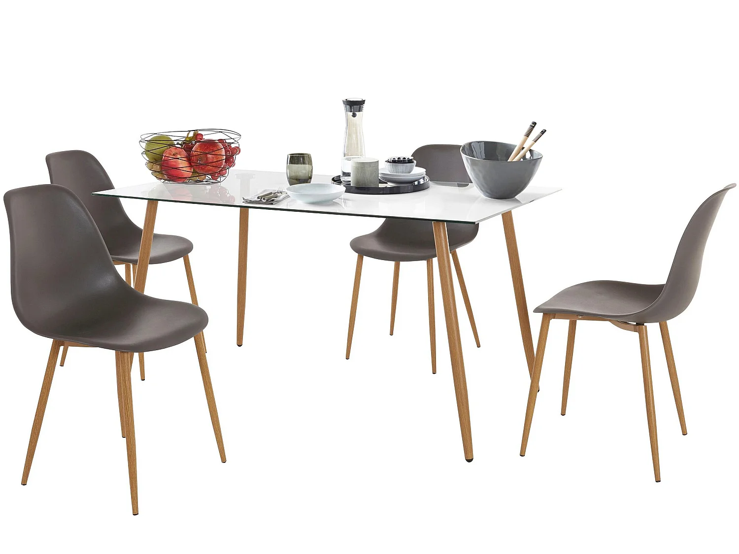 Tavolo da pranzo Yazoo 100 cm nero