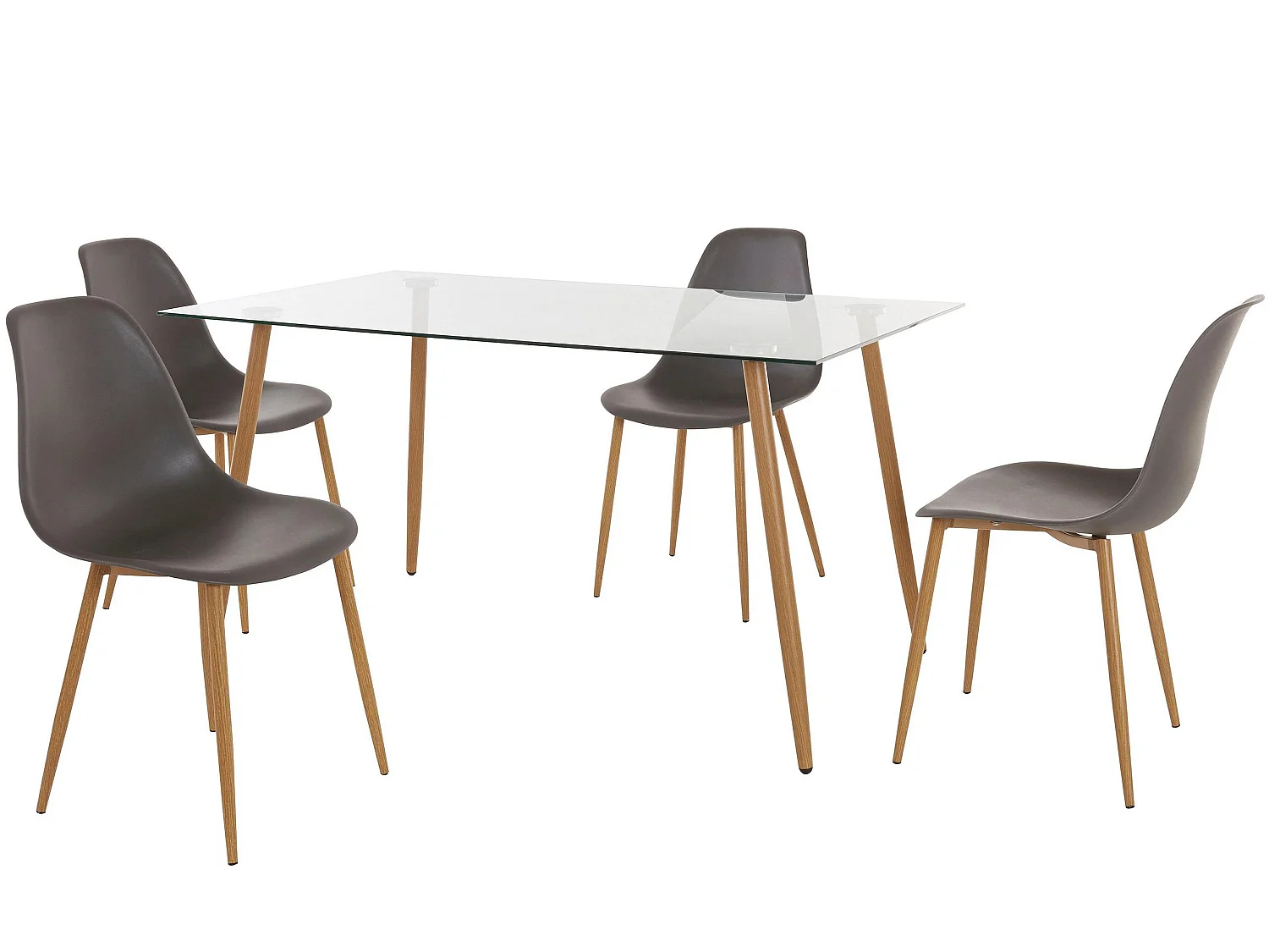 Tavolo da pranzo Yazoo 100 cm nero