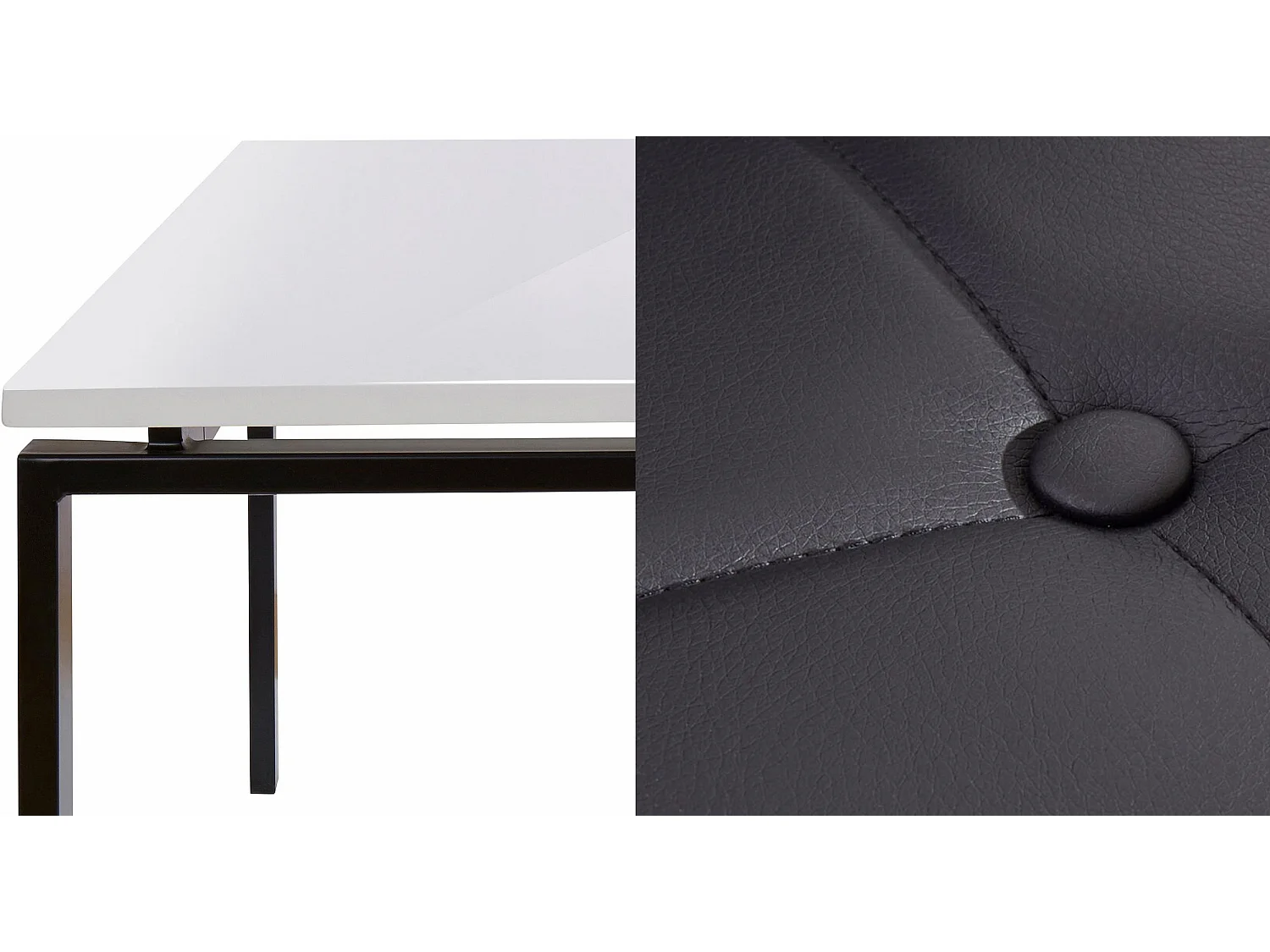 Sabine 160 cm Luna 4pk zwart