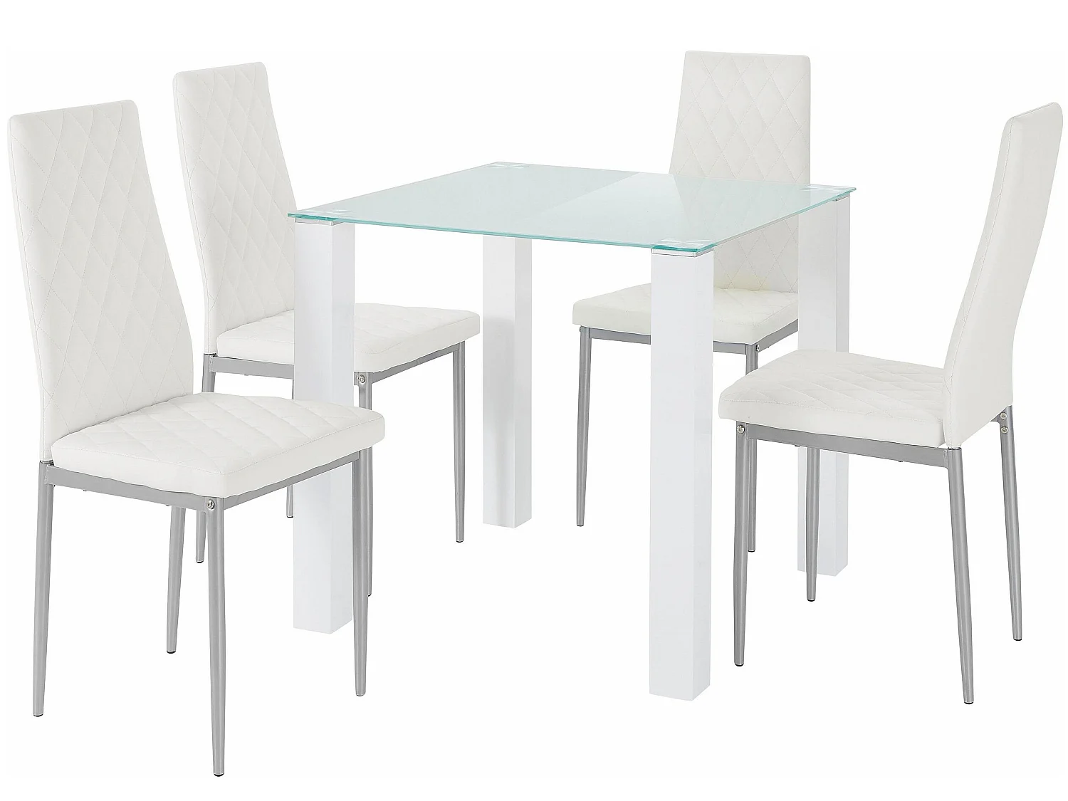 Norma Brooke Petit métal blanc