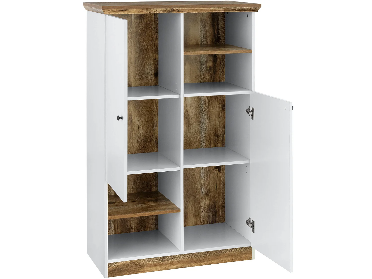 Schoenenkast met zwenkwielen