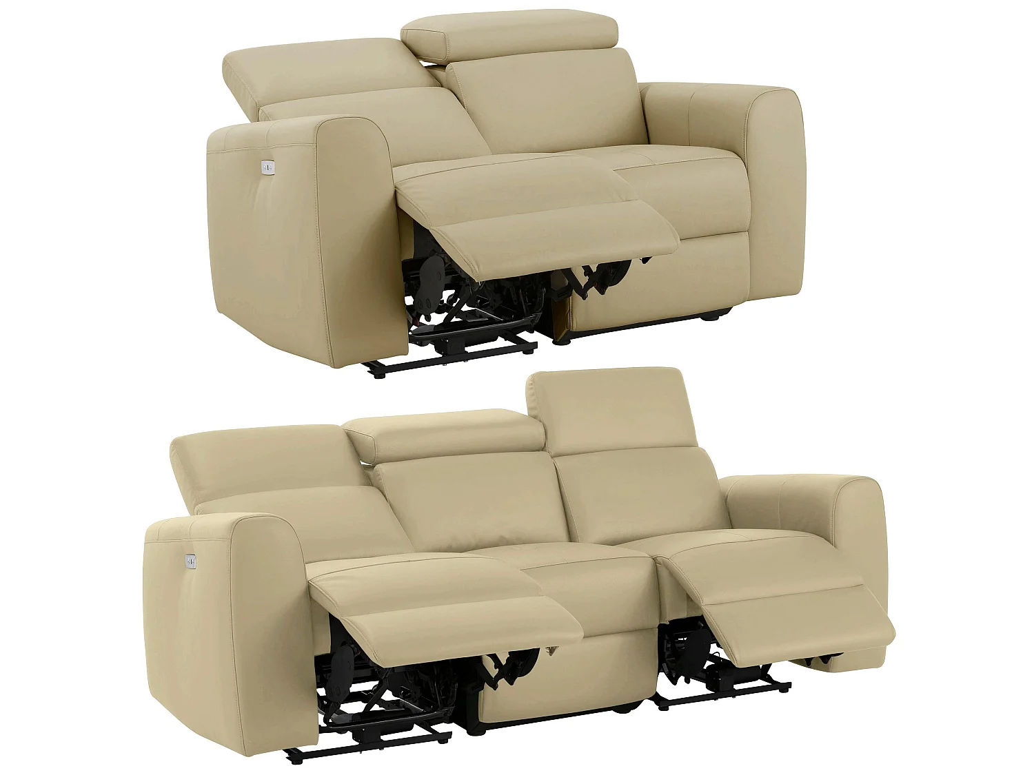 Capena|set 2 pers + 3 pers manuel Creme