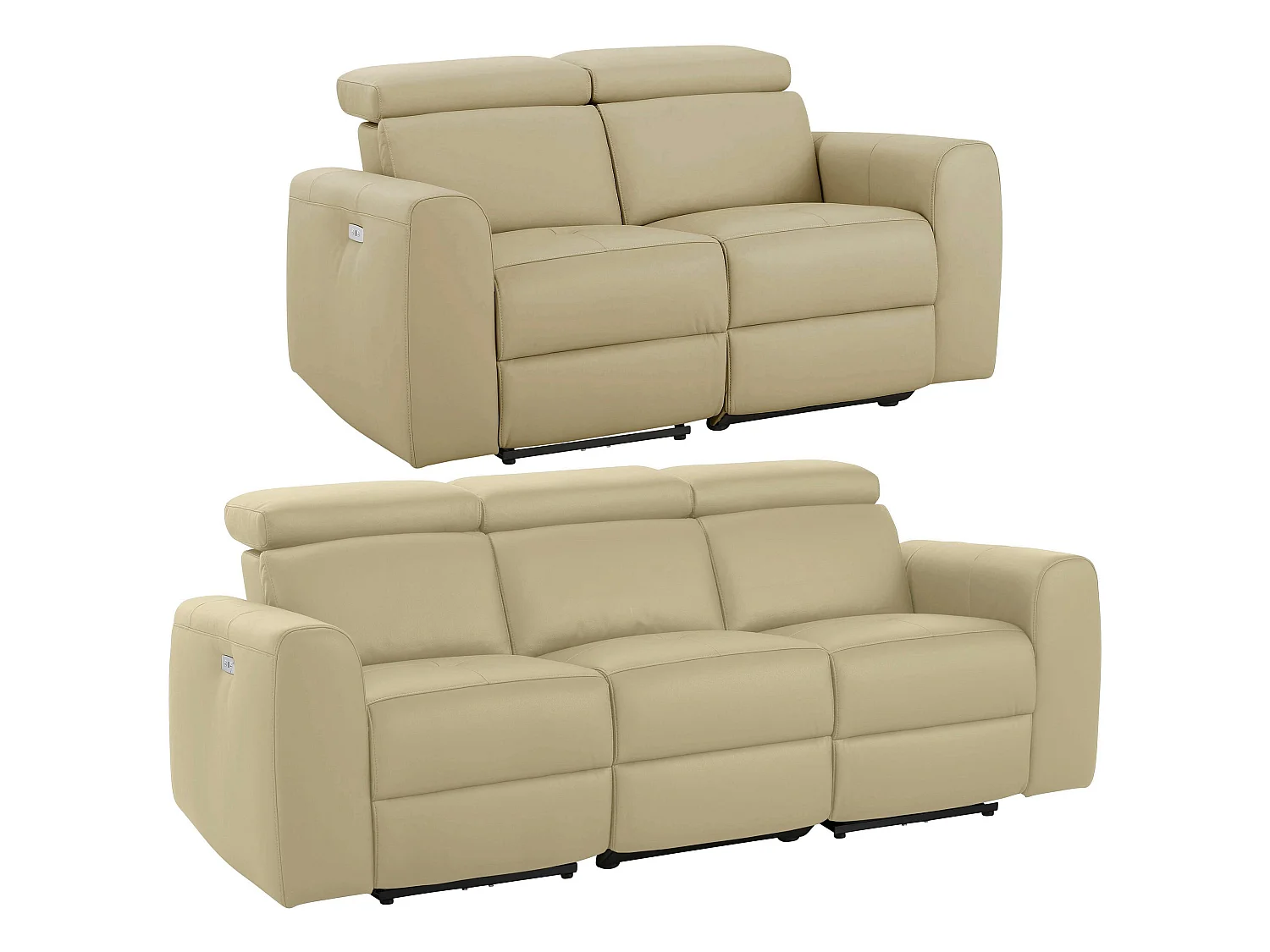 Capena set 2 pers 3 pers handmatig Creme