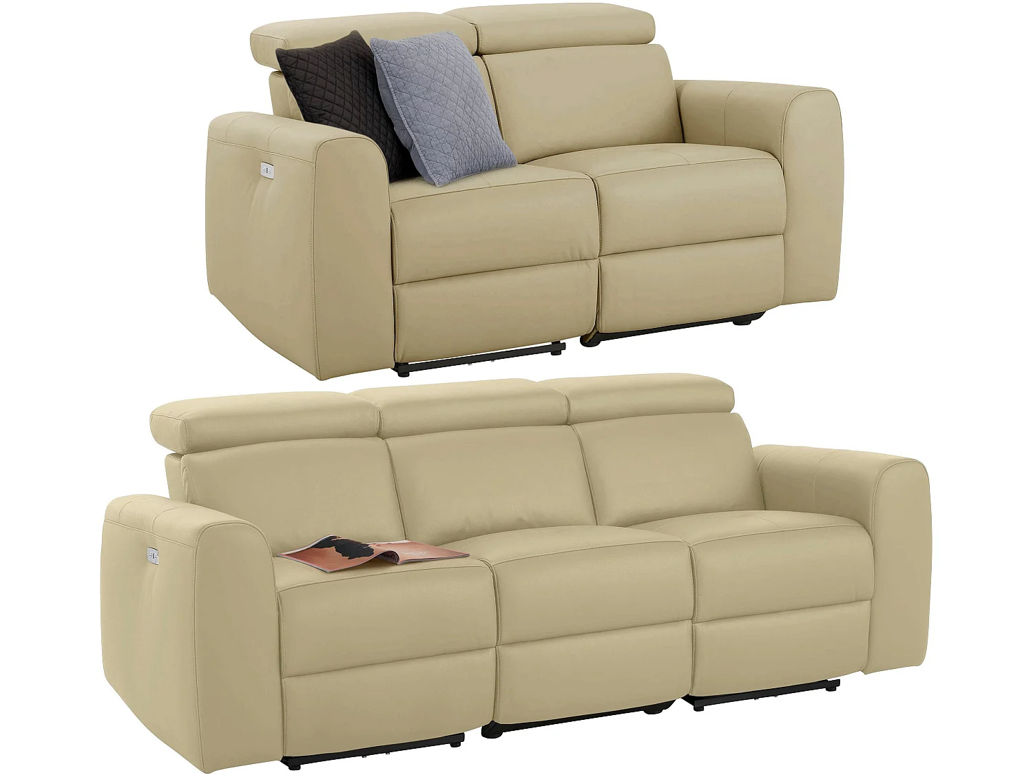 Capena|set 2 pers + 3 pers manuel Creme