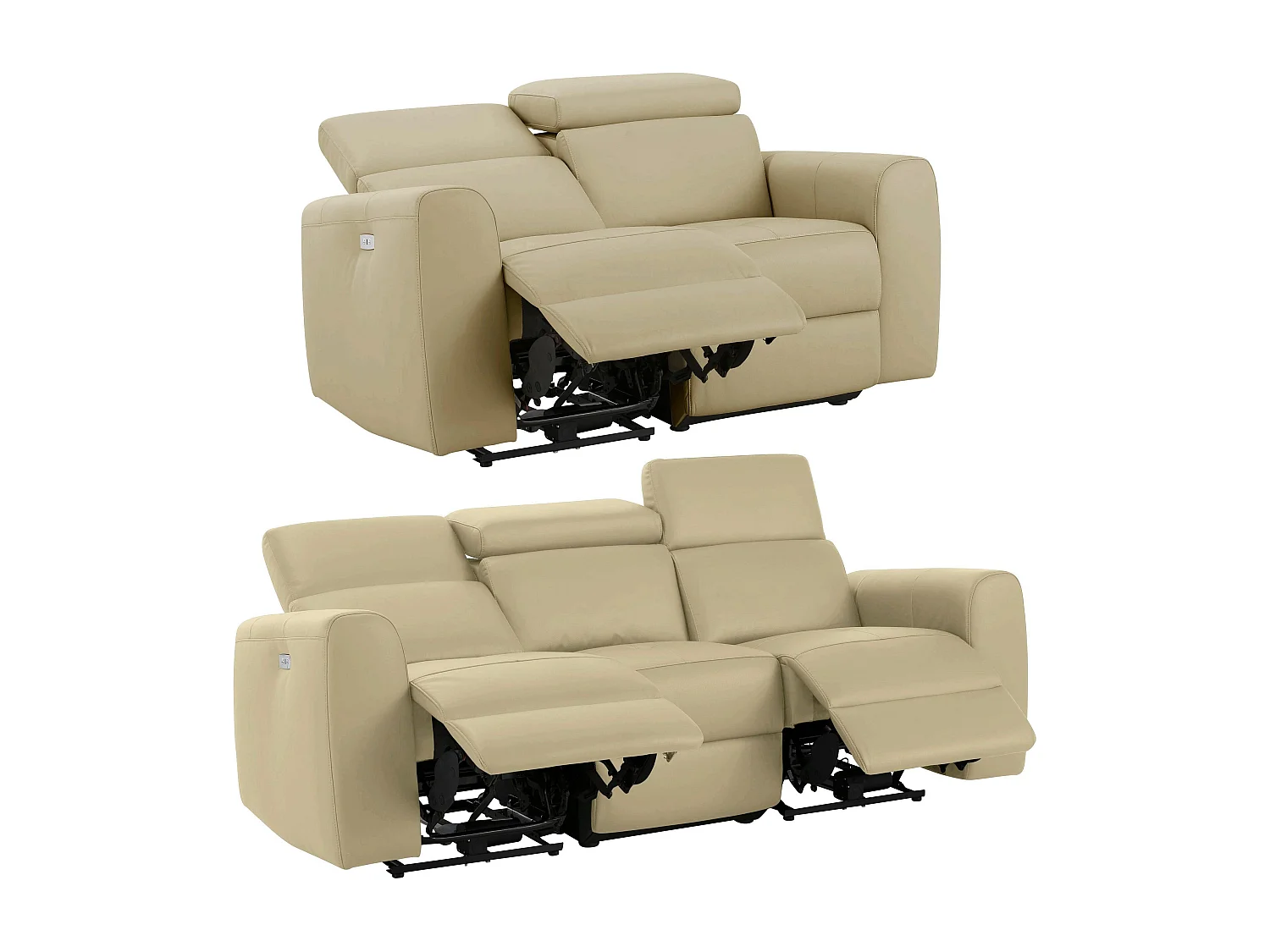 Capena|set 2 pers + 3 pers manuel Creme