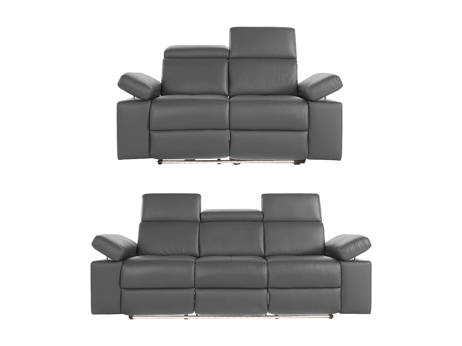 Rayland|Set 2+3 Pers Gris électrique