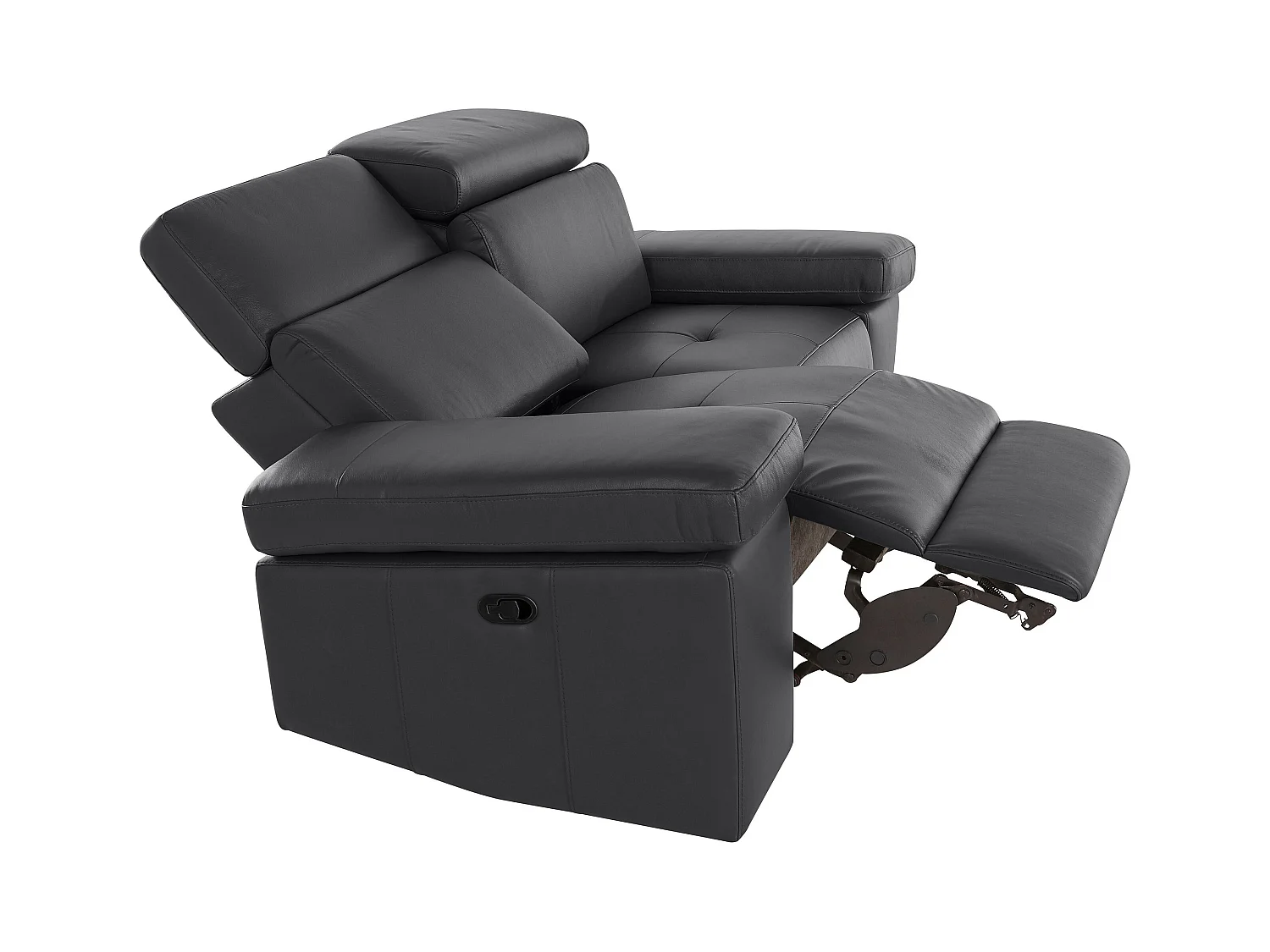 Rayland | conjunto 2-3 lugares manual preto