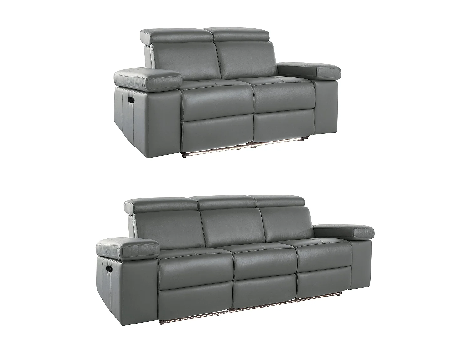 Rayland|Set 2+3 Pers manuel Grey