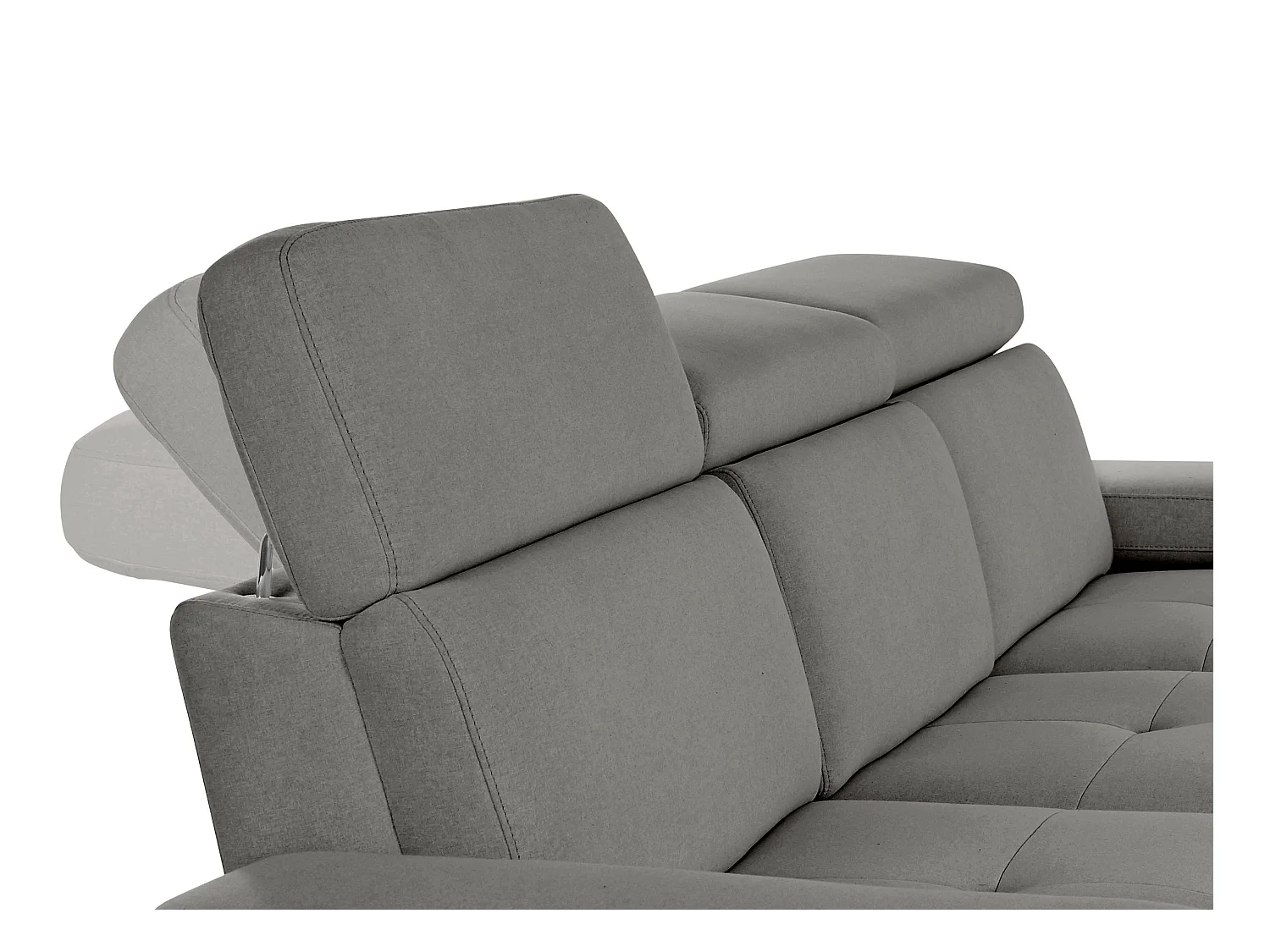 Rayland | conjunto 2-3 lugares elétrico cinza