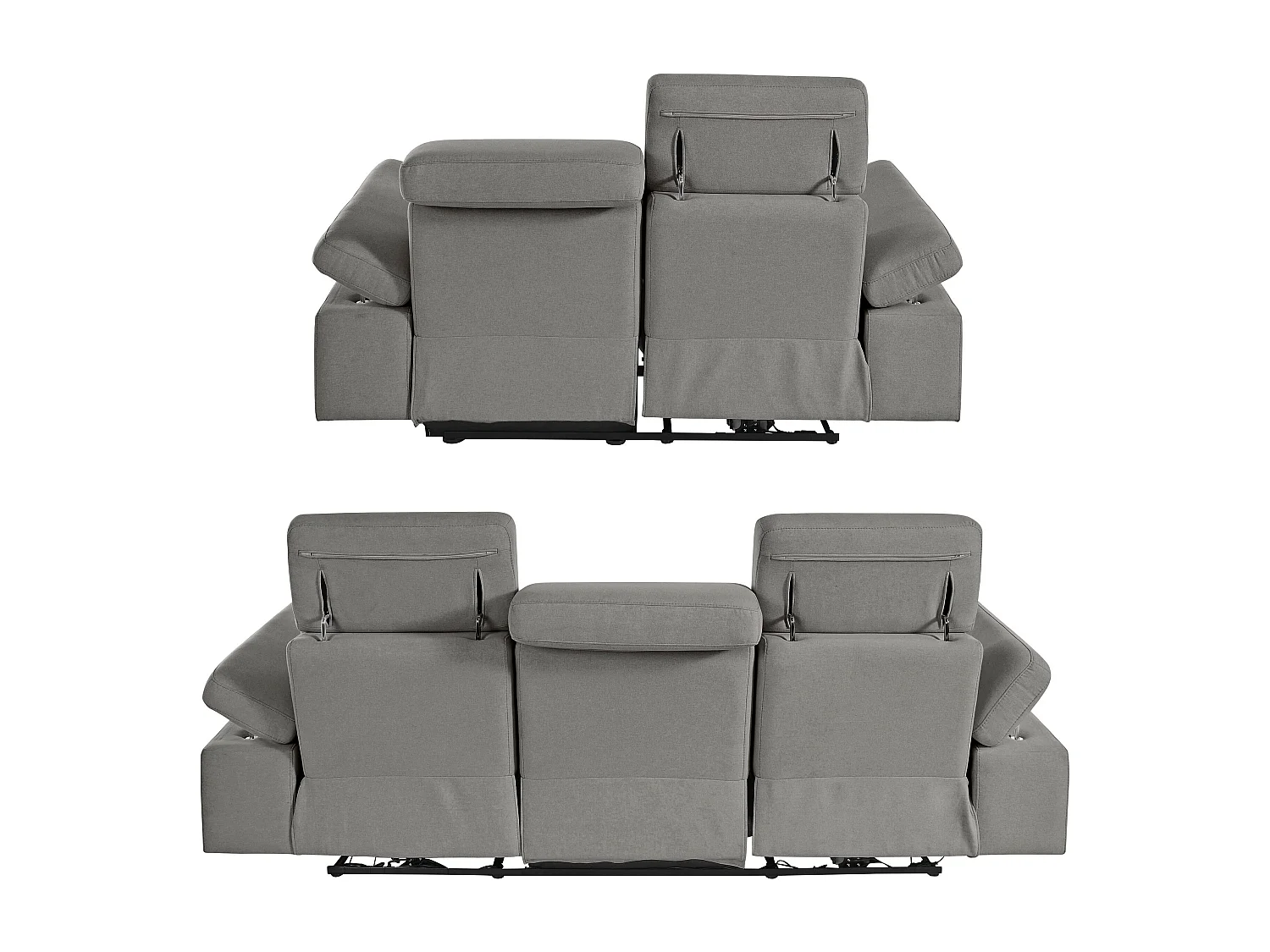 Rayland|Set 2+3 Pers Gris électrique