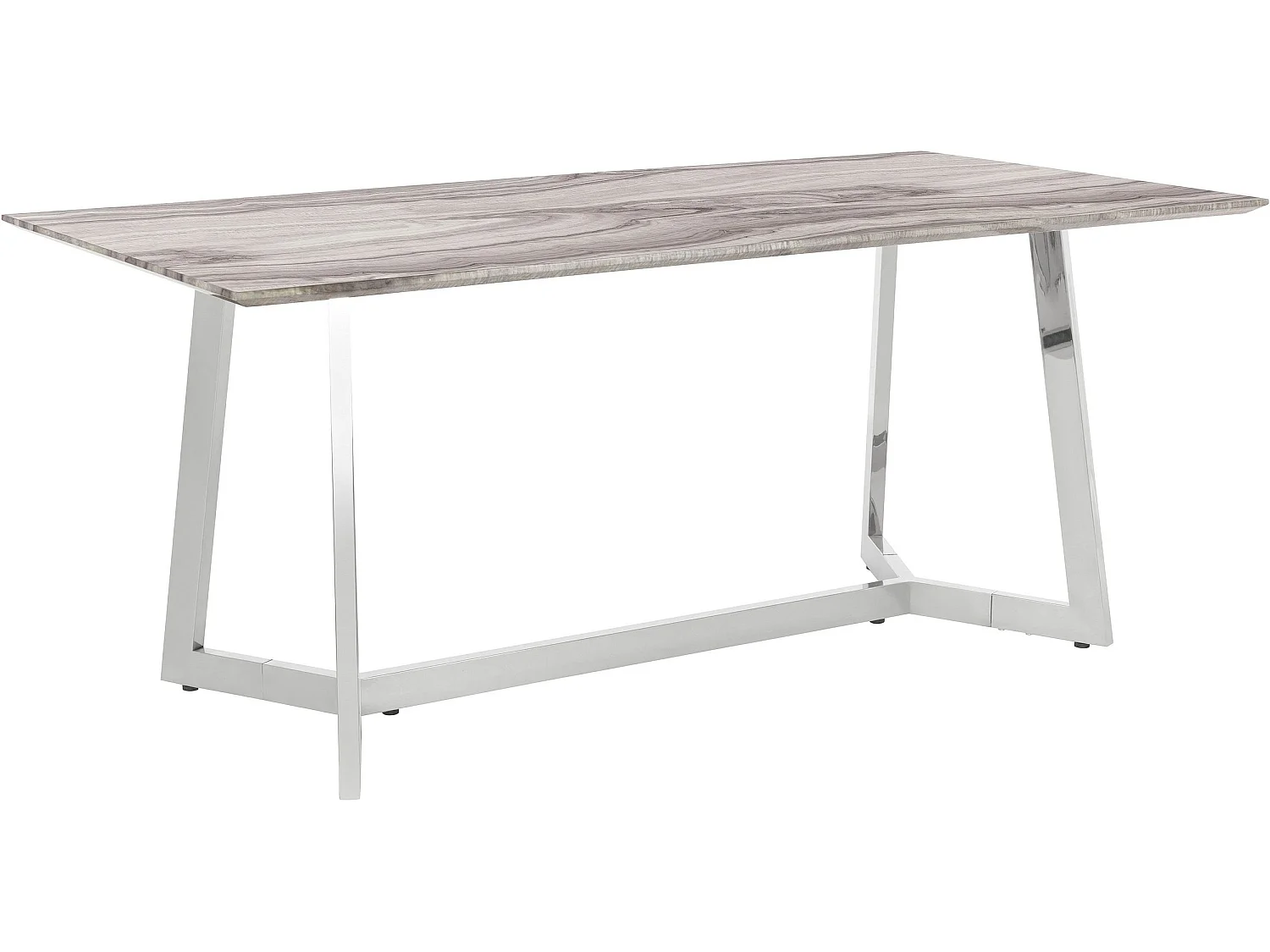 Tinto|Table 180 cm MarbreAcier