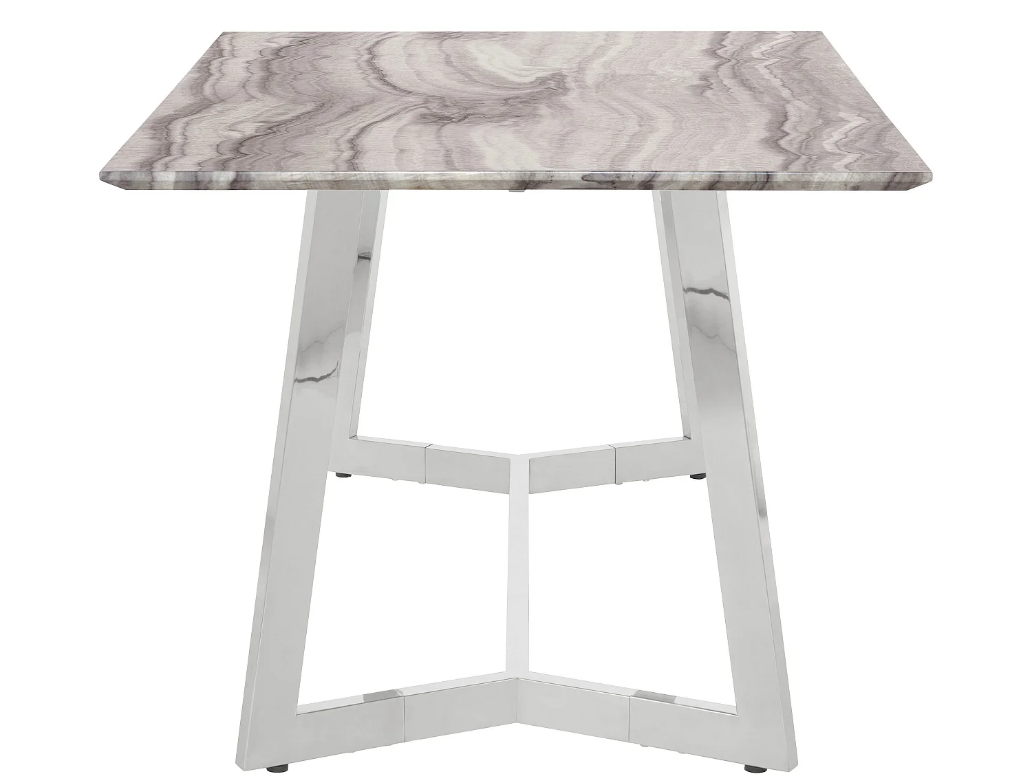 Tinto|Table 120 cm MarbreAcier