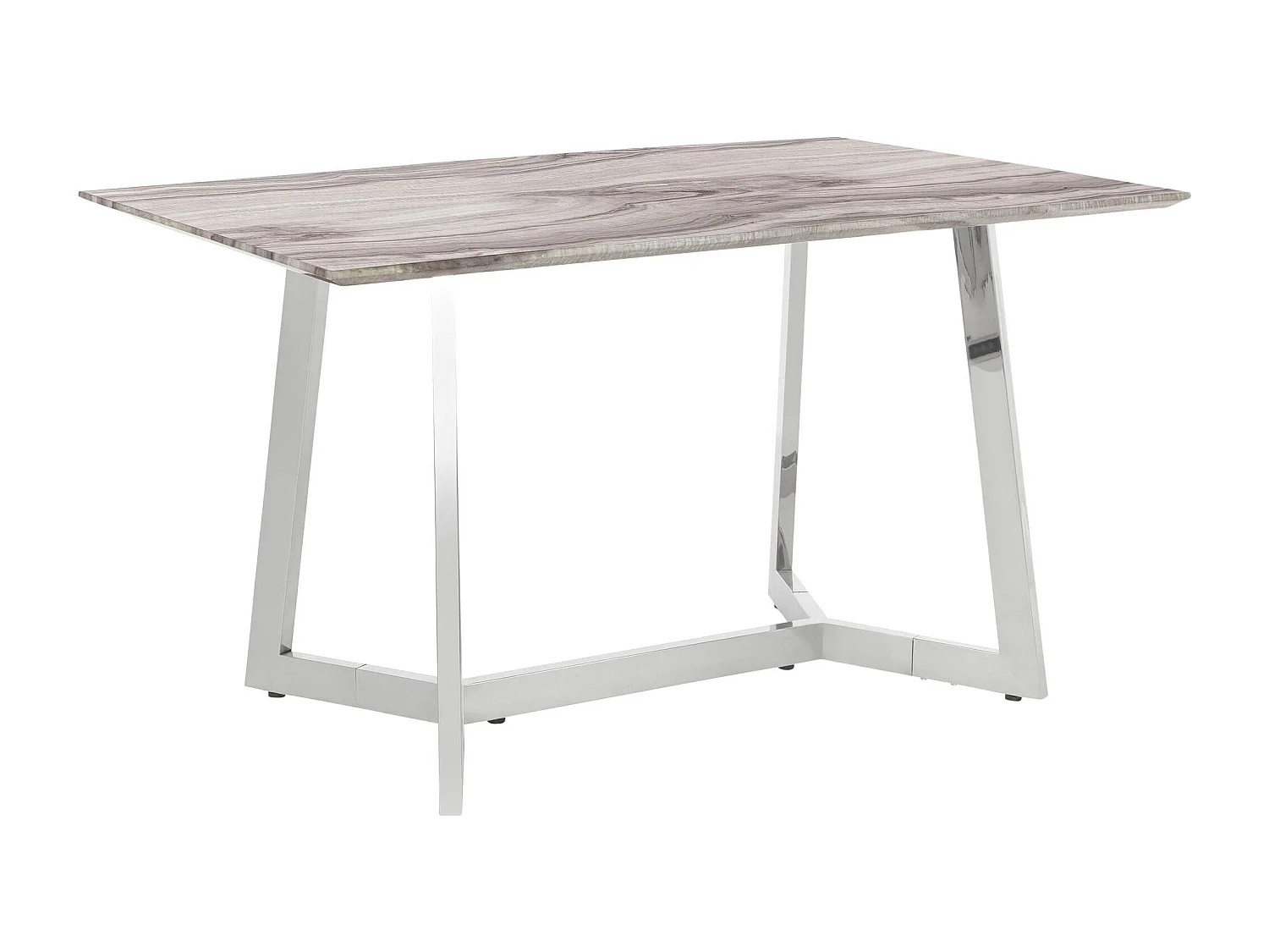 Tinto Tisch 120 cm MarmorStahl