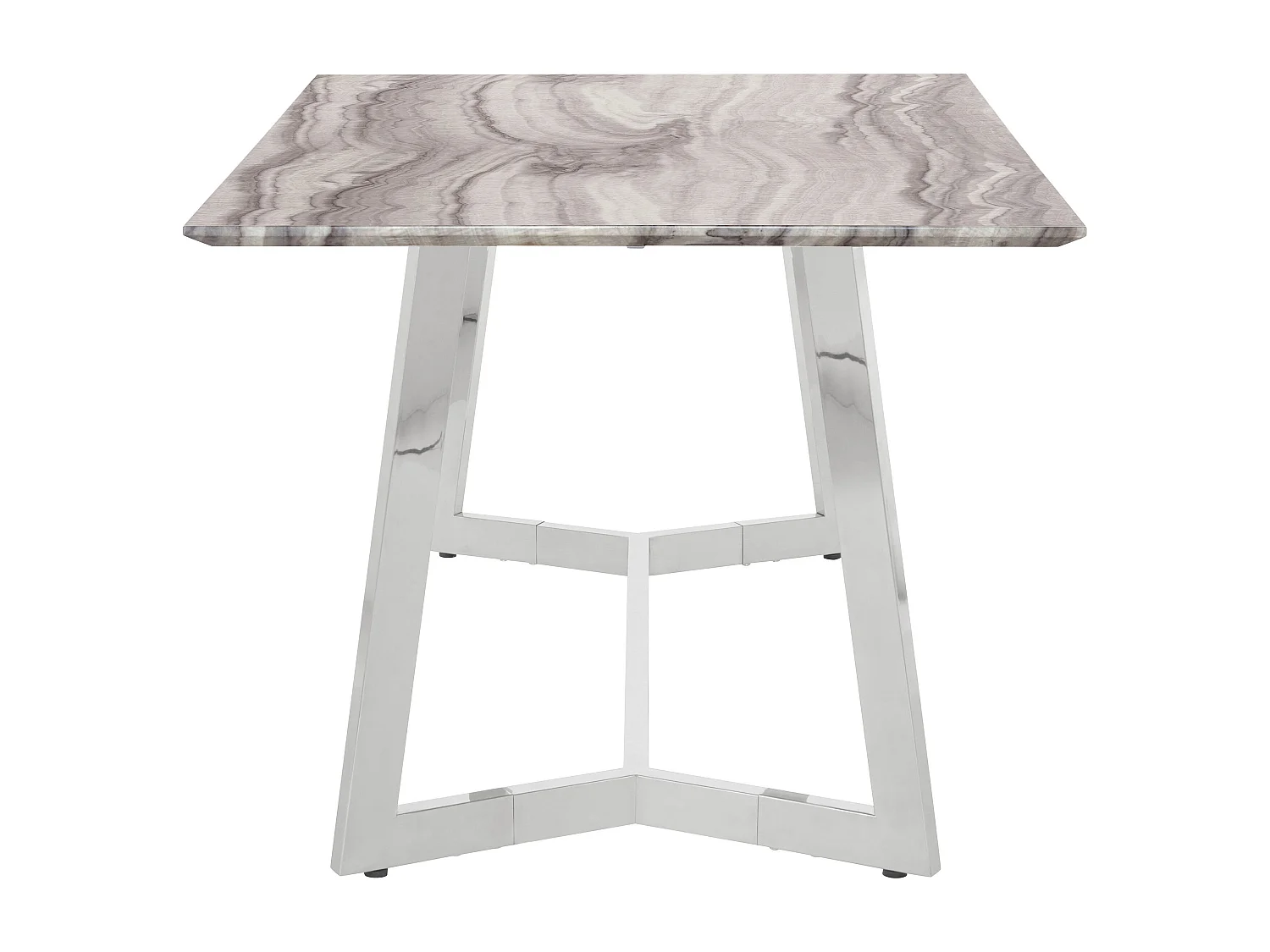 Tinto Tisch 120 cm MarmorStahl