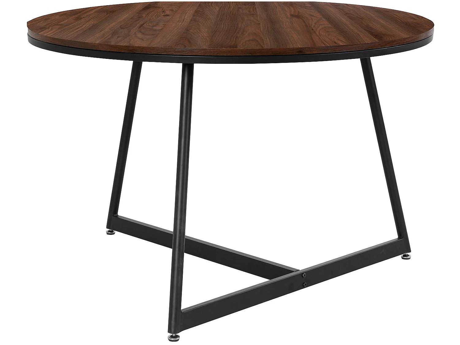 Luka|Table de salle à manger 120 cm Noyer Noir