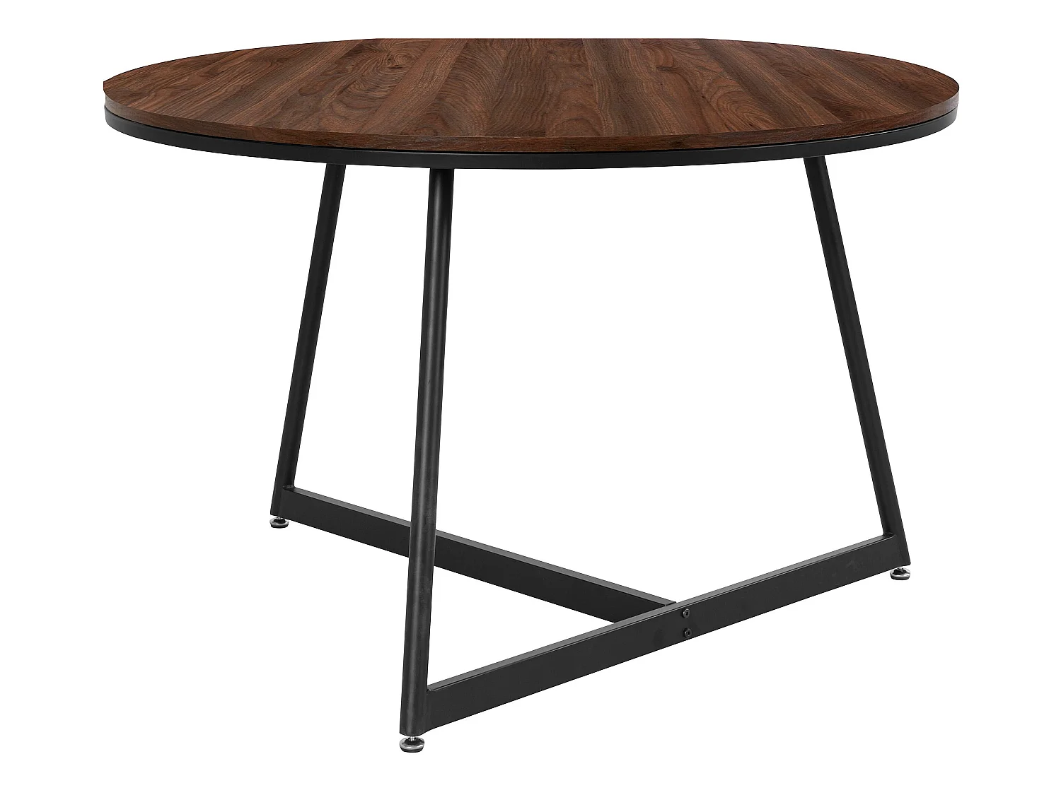 Luka|Table de salle à manger 120 cm Noyer Noir