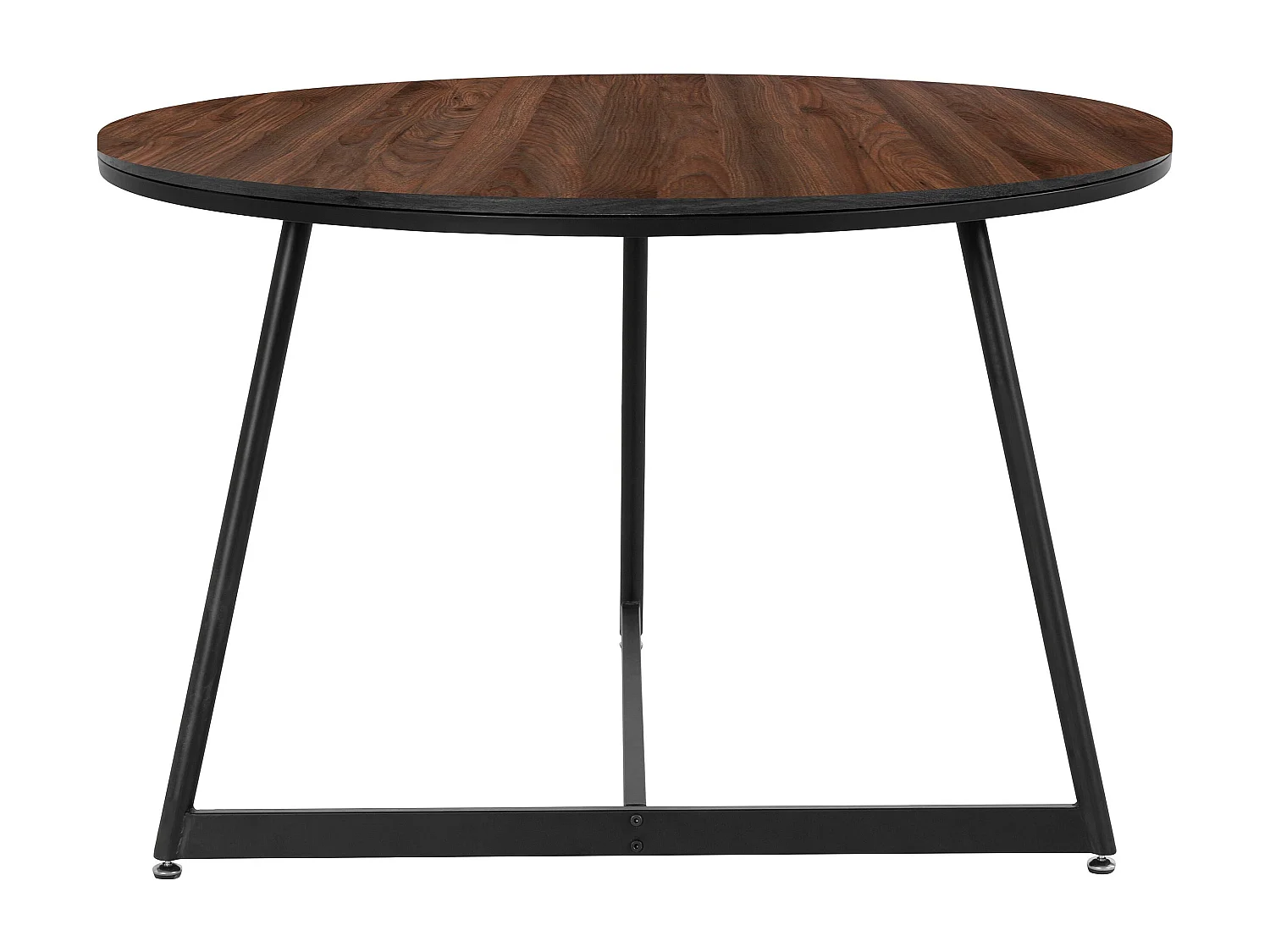 Luka|Table de salle à manger 120 cm Noyer Noir