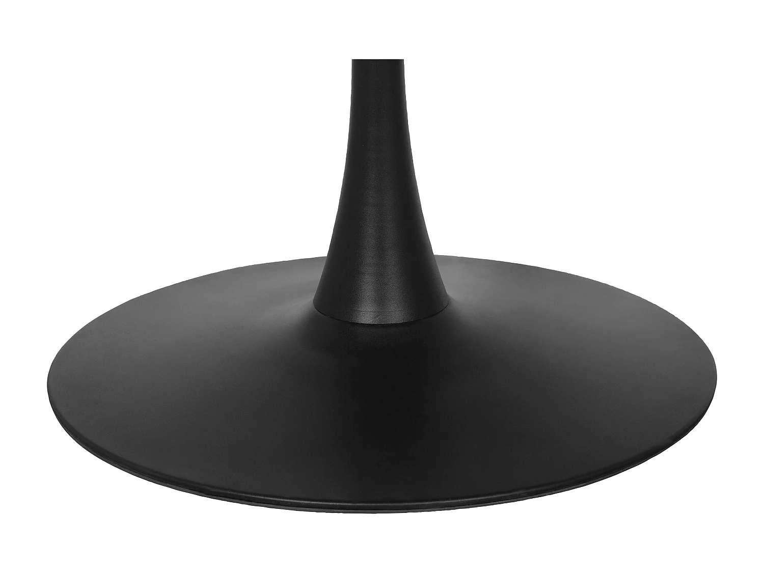 Yazoo|Table à manger en effet bois noir 4 personnes D100