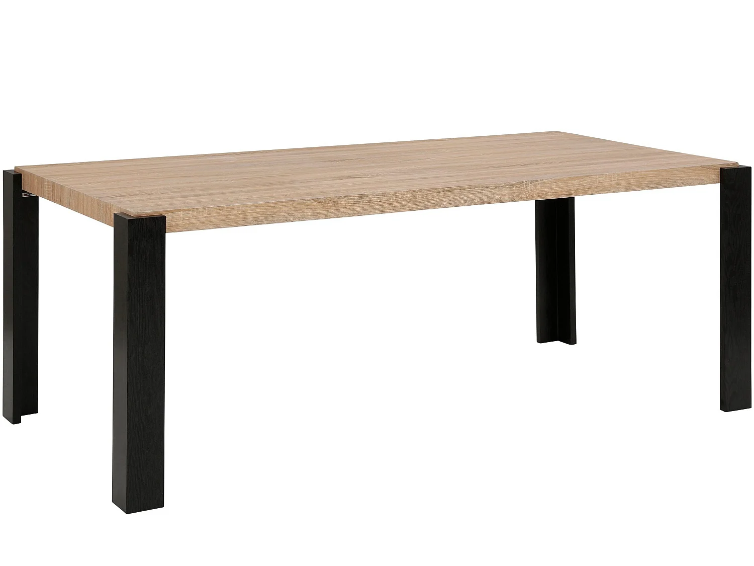 Otago | Mesa de Jantar 200 cm Carvalho Preto