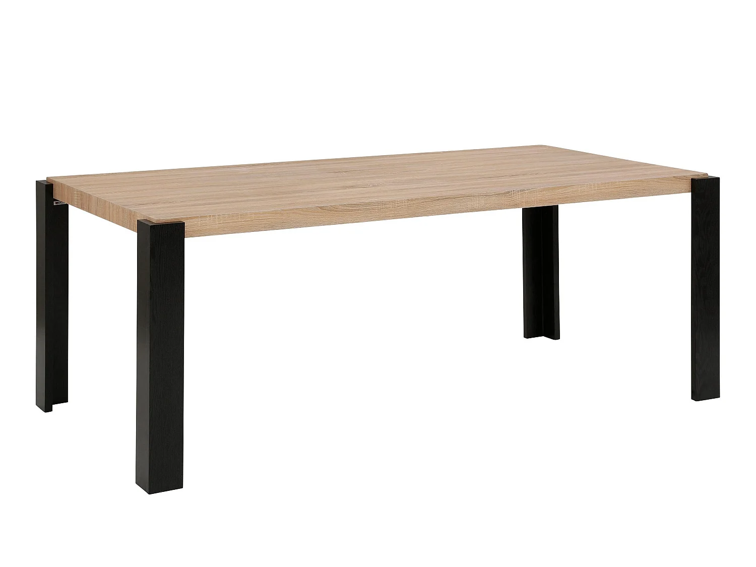 Otago Eettafel 200 cm Eiken zwart