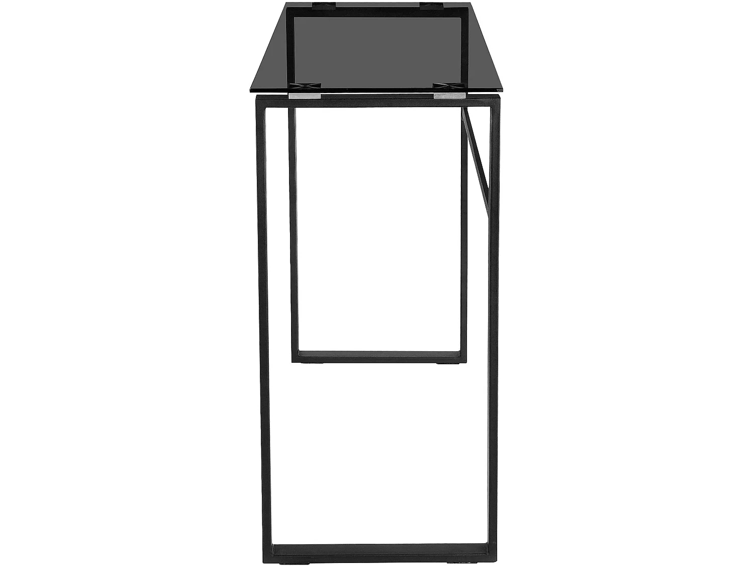 Otis | Mesa de Consola Vidro Preto