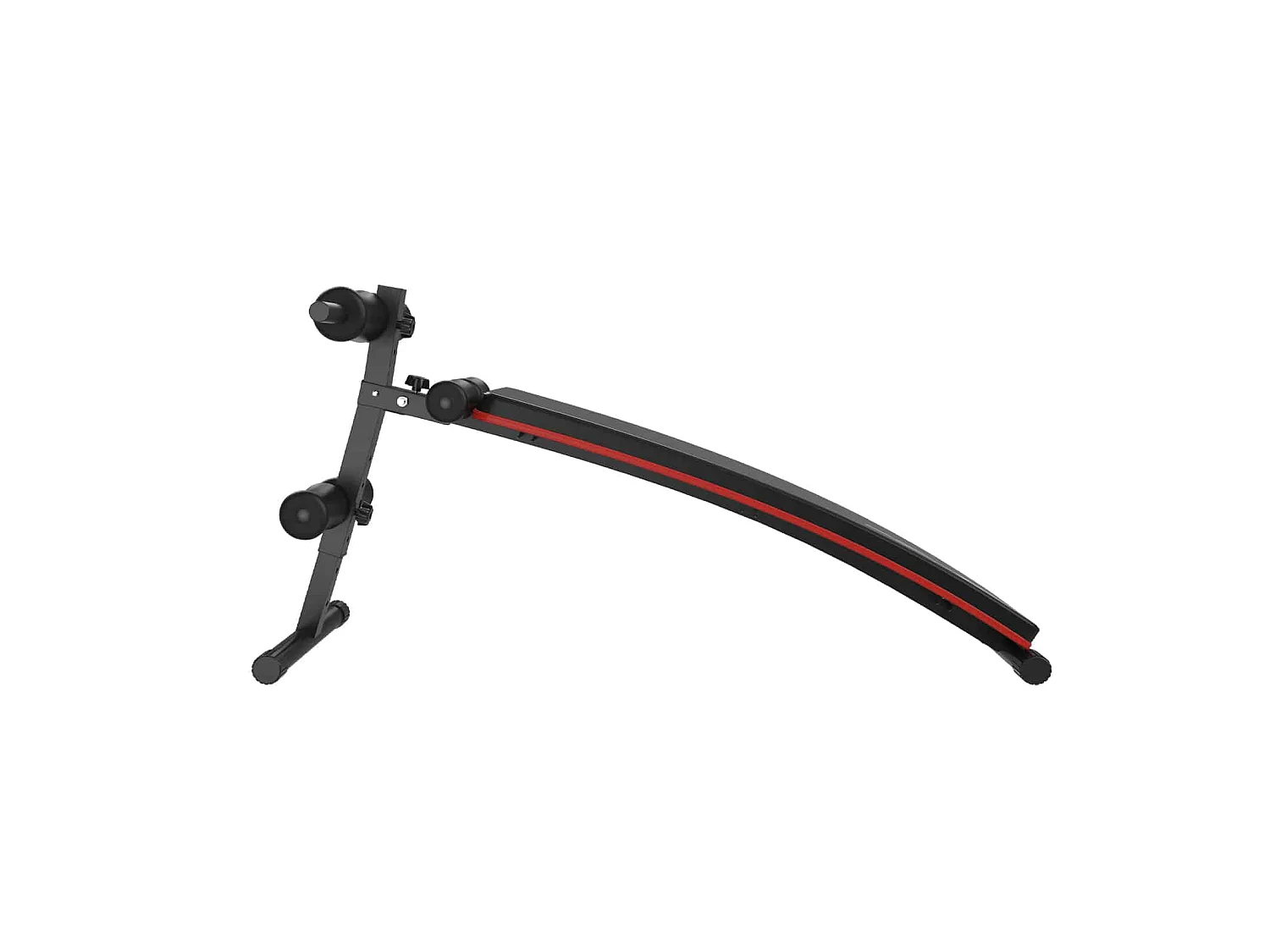 Banco de Abdominales y Musculación Keboo Fitness Serie 300 y con 5 Posiciones 145x47x70 cm