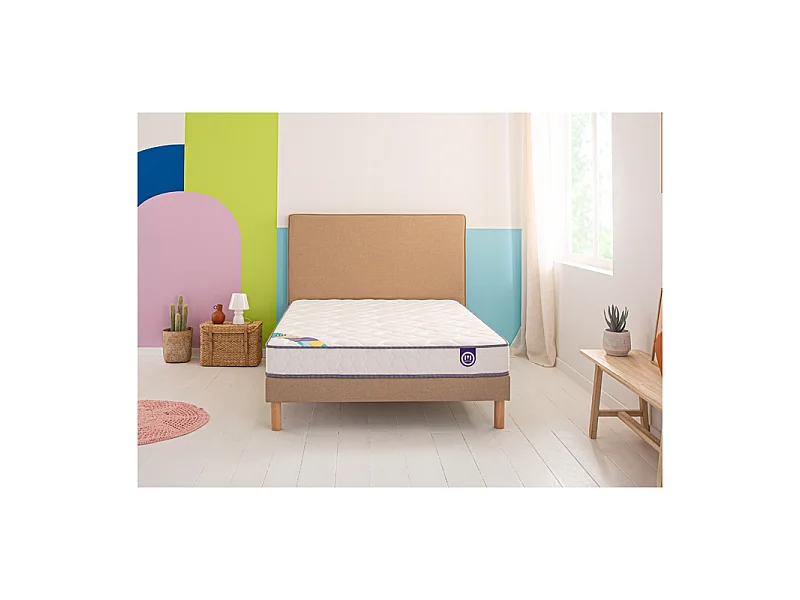 Ensemble Merinos Chill Bed - Mousse Haute Densité + Sommier Confort Ferme 90x200