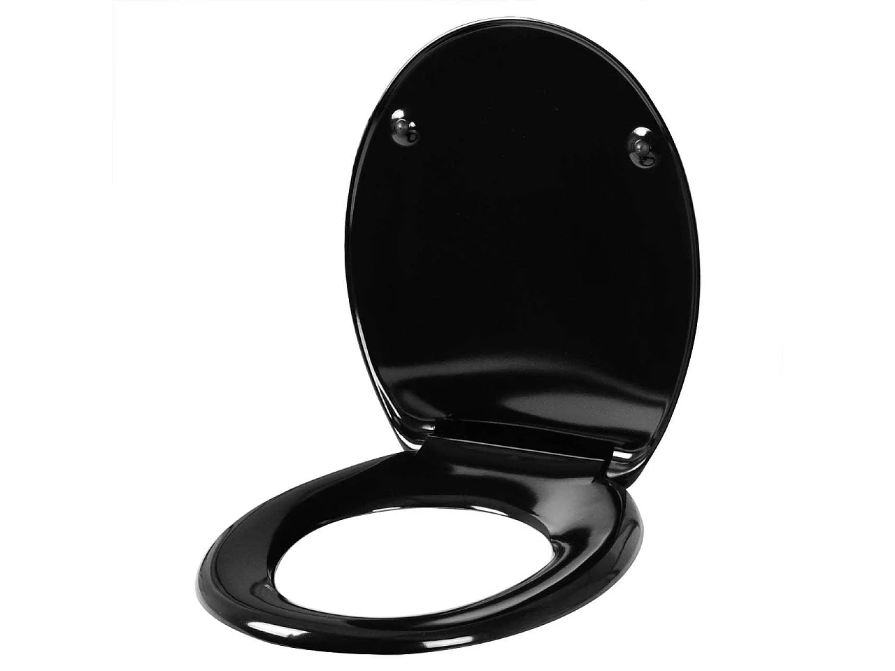 Abattant WC siège de noire 45.2 x 37.8 x 1.8 cm 19_0000693