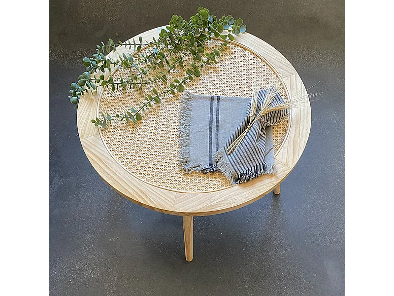 Set van 4 katoenen servetten model Kila Linnen