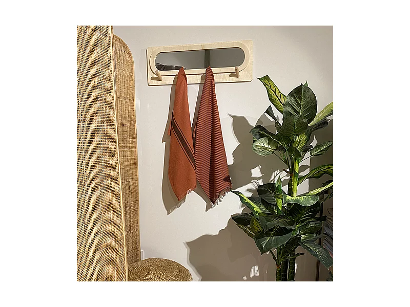 Confezione 2 panni in cotone modello Kila Caldera